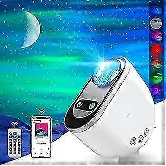 Northern Lights Star Projector, Aurora Projectors Galaxy Star Projector 6 White Noise Starry Sky Moo