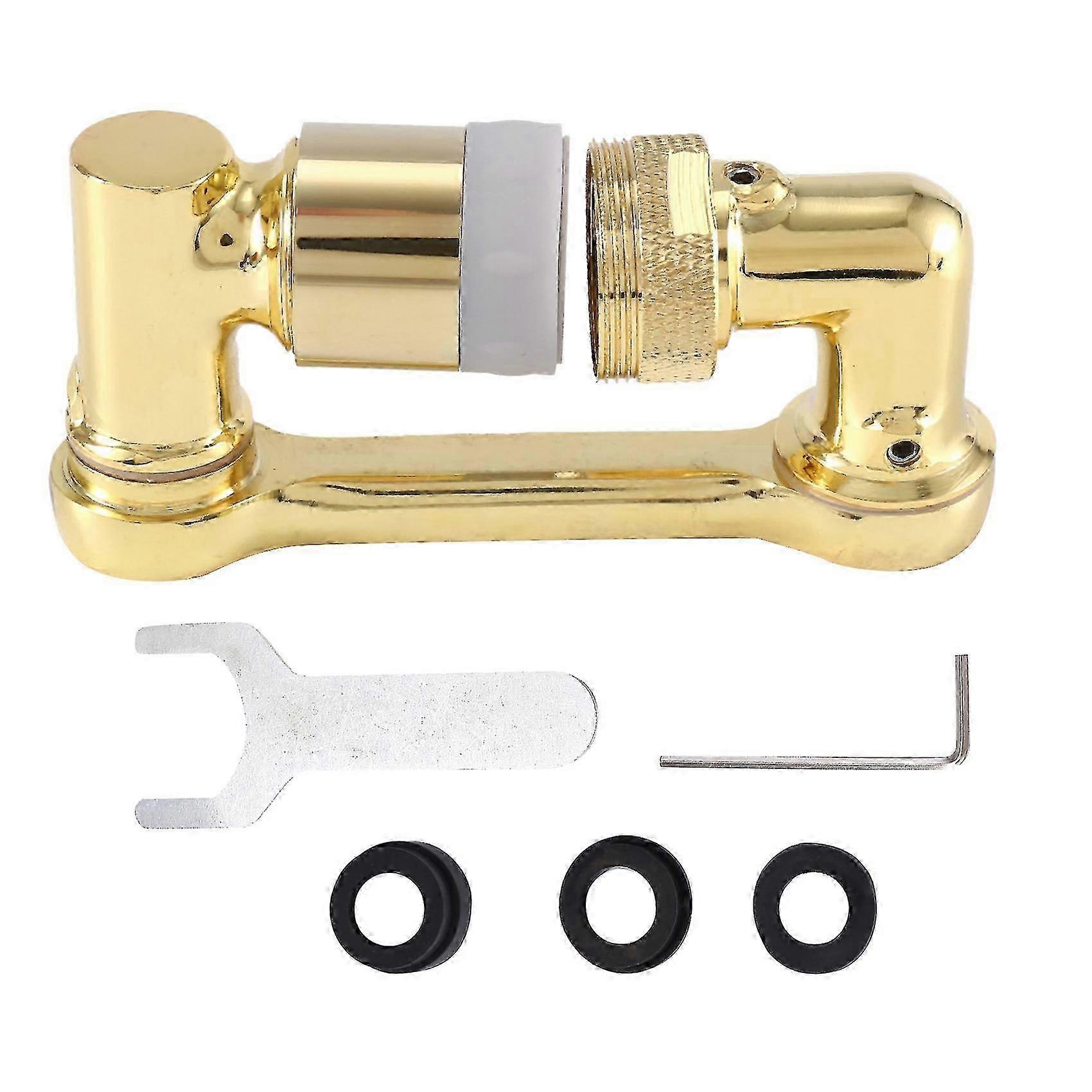 1080 Universal Rotation Faucet Sprayer Head Dual Effluent Washbasin Kitchen Robot Arm Extension Fa