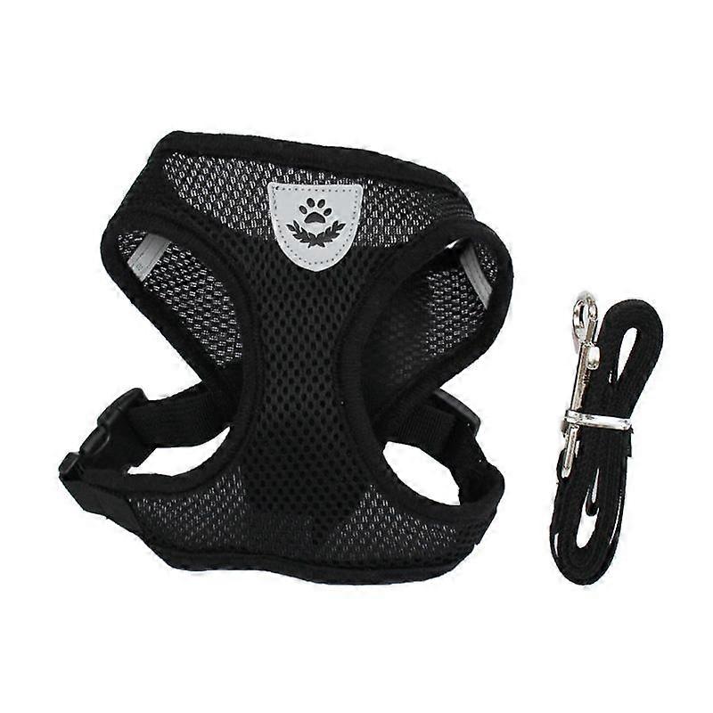Summer Mesh Small Dog Harness Leash Set Puppy Cat Vest Harness for Chihuahua Pug Bulldog Arnes Perro Cat Dog Harness Vest