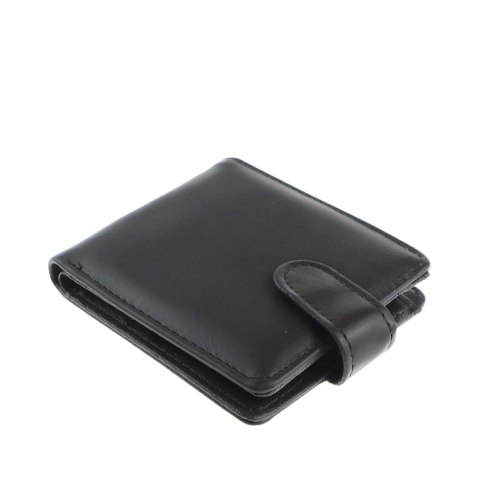 Wallets for Men,RFID Blocking Notecase Wallet ,Leather Wallet Credit Card Holders,Banknote Compartments,Safe Soft Leather,Window and Coin Pocket