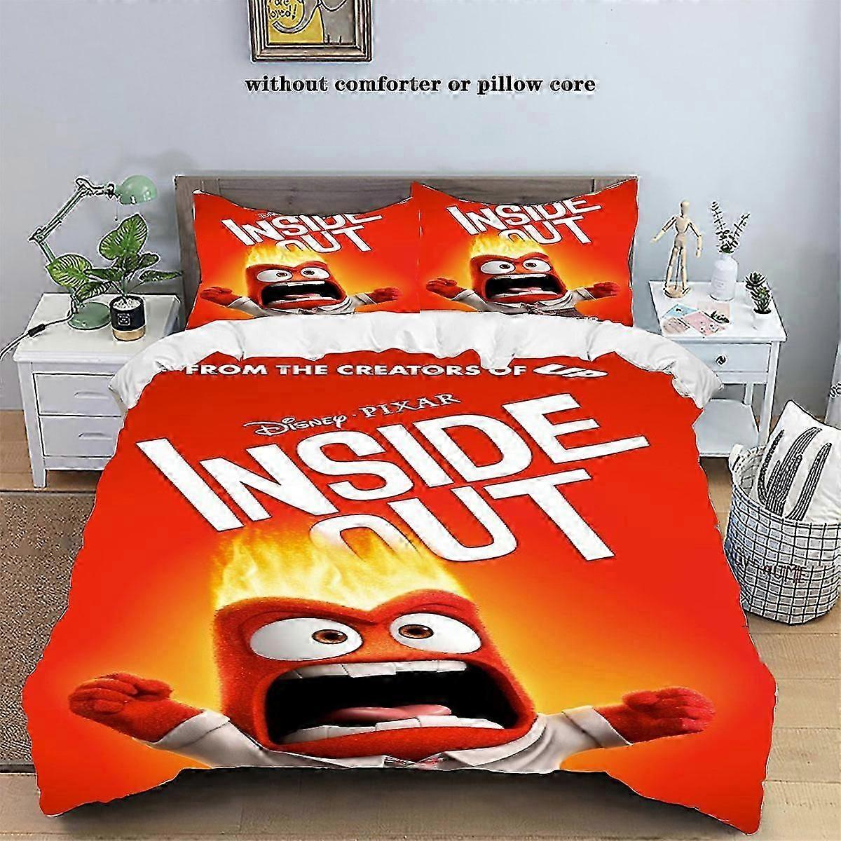 o2688 Lakan Inifrån och ut Tryckt Hem Sängkläder Set SötBekvämt 3-delat set Barn Vuxen Sängkläder Lakan fVV2688