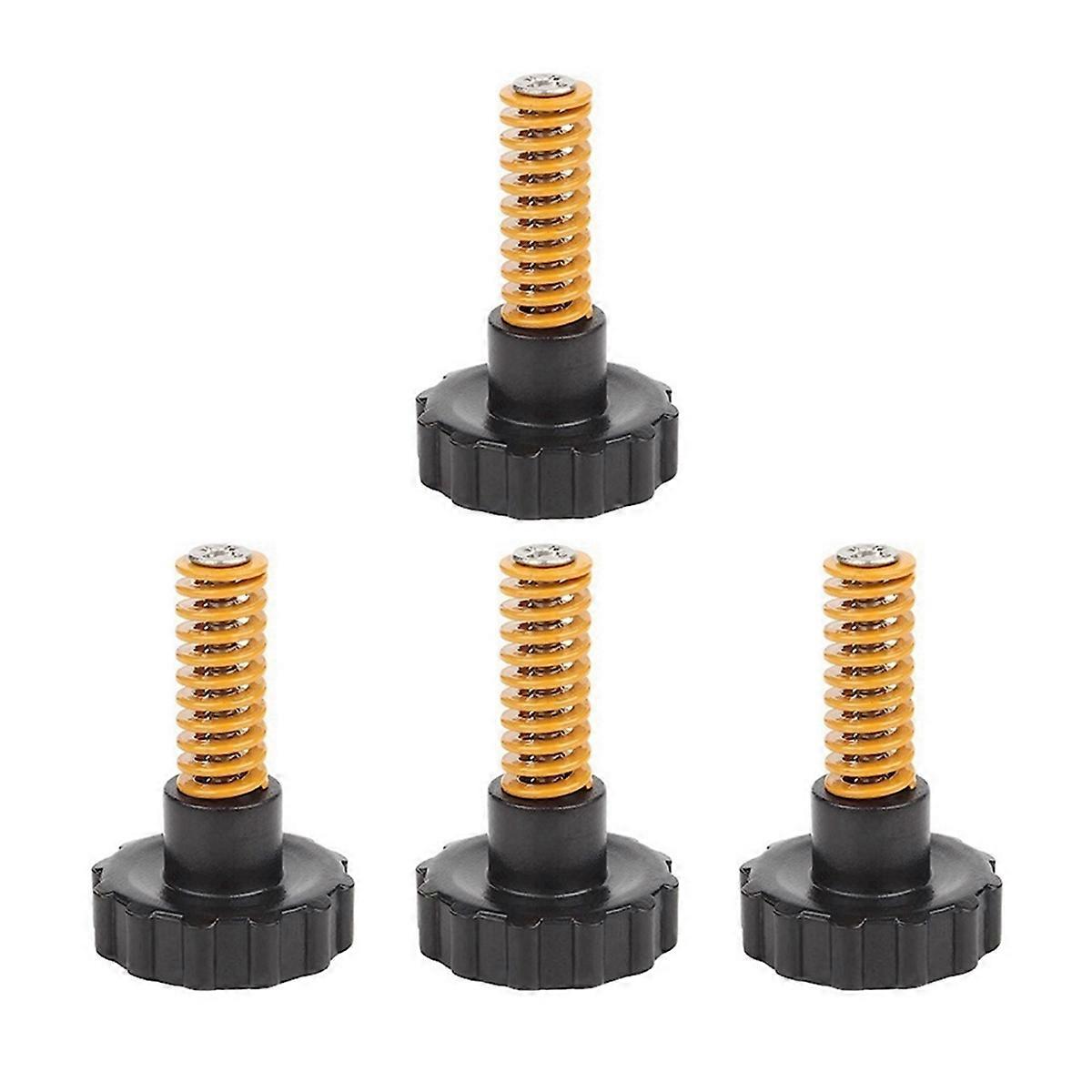 3D Printer Hot Bed Leveling Wheel Accessories for -10, for 3 Nuts, Screws, Springs Calibration Platform Kit M3