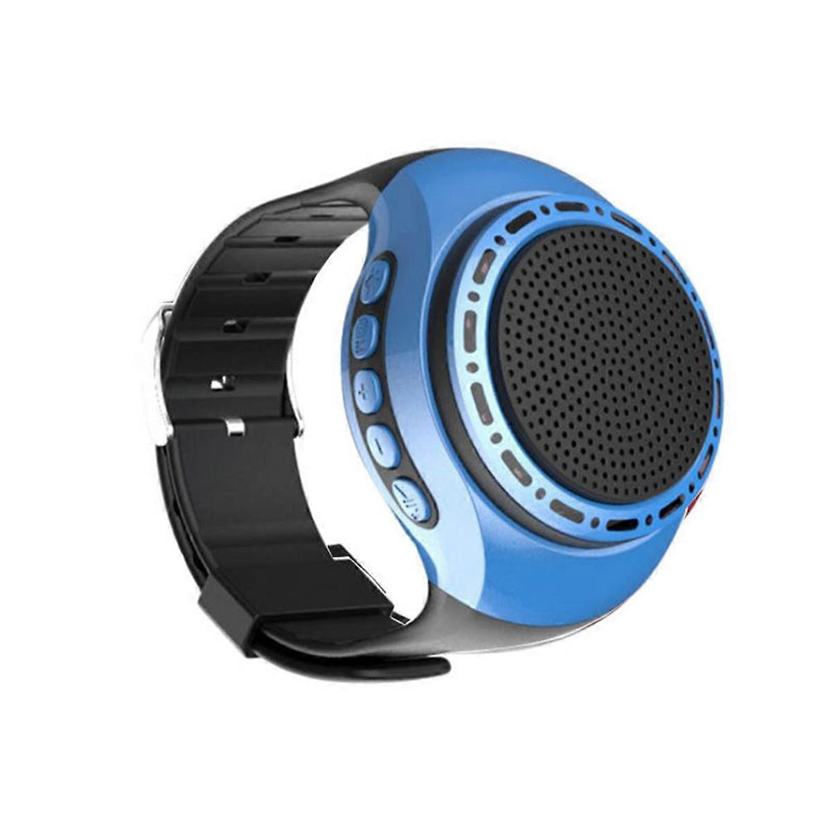 USB Rechargeable Bicycle Audio Portable Wrist Watch Speaker A