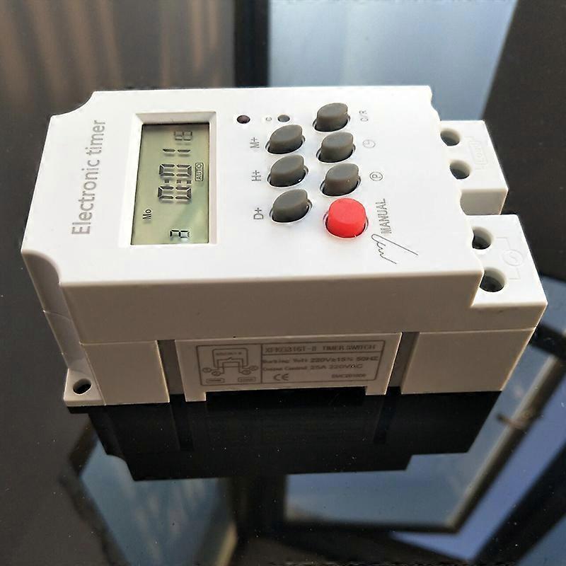 Microcomputer Time Control Switch Plastic Smart Chip Electronic Timer