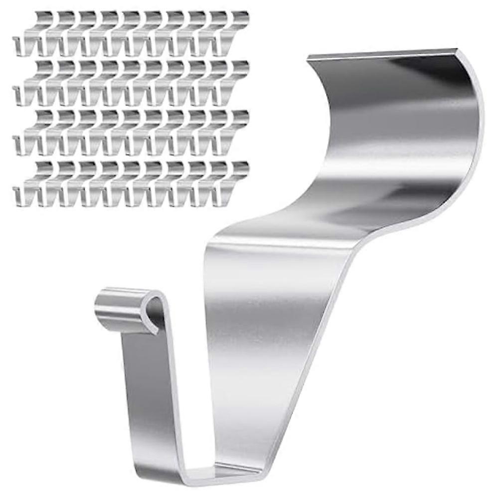 Vinyl Siding Hook Hanger,40Pack Stainless Steel Siding Hooks