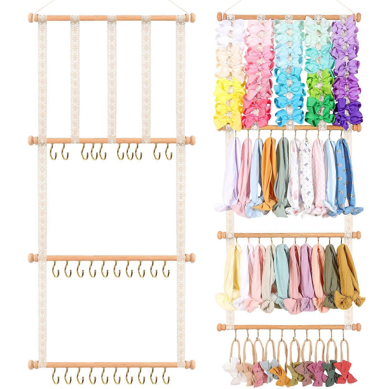 Hair Bows Organizer for Wall Room Decor