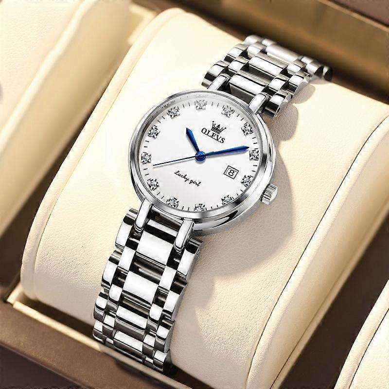 OLEVS 5575 Exquisite Dial Waterproof Ladies Quartz Watch