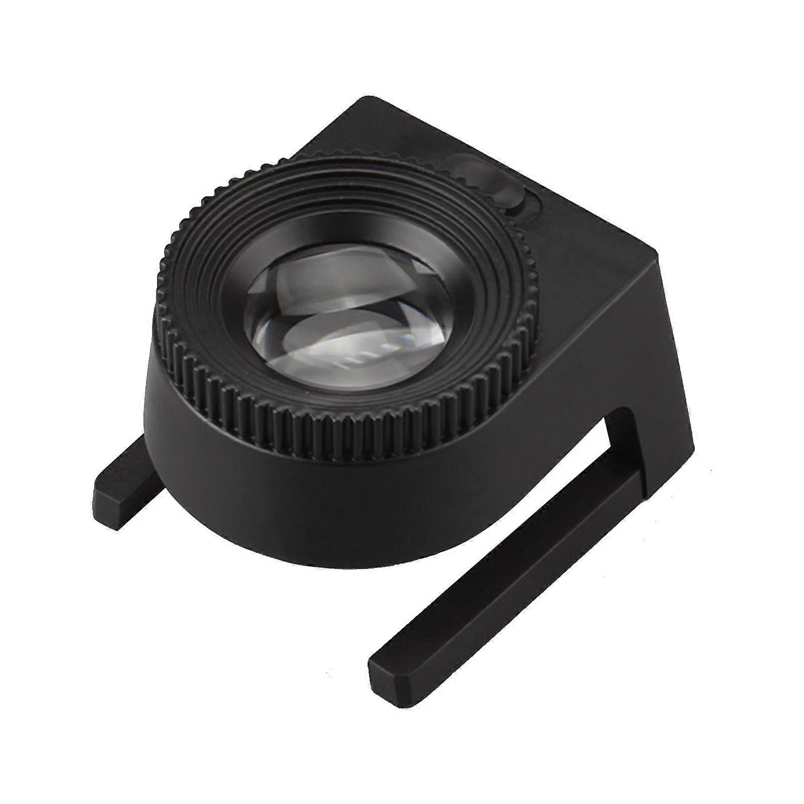 Desktop Small Magnifier 20X Magnifying Glass 3 LED Lighted Magnifier for Cloth