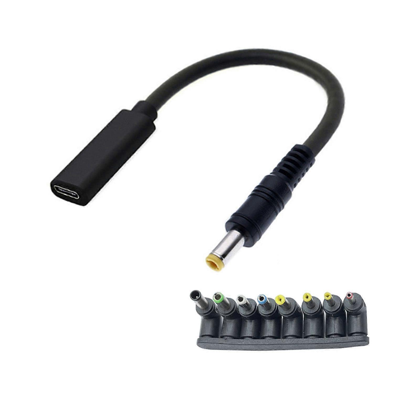 USB C / Type-C PD til 12V 3.5 / 4.0 / 4.8 / 5.5 / 6.3 / 6.4mm adapterkabel for wifi-ruteren