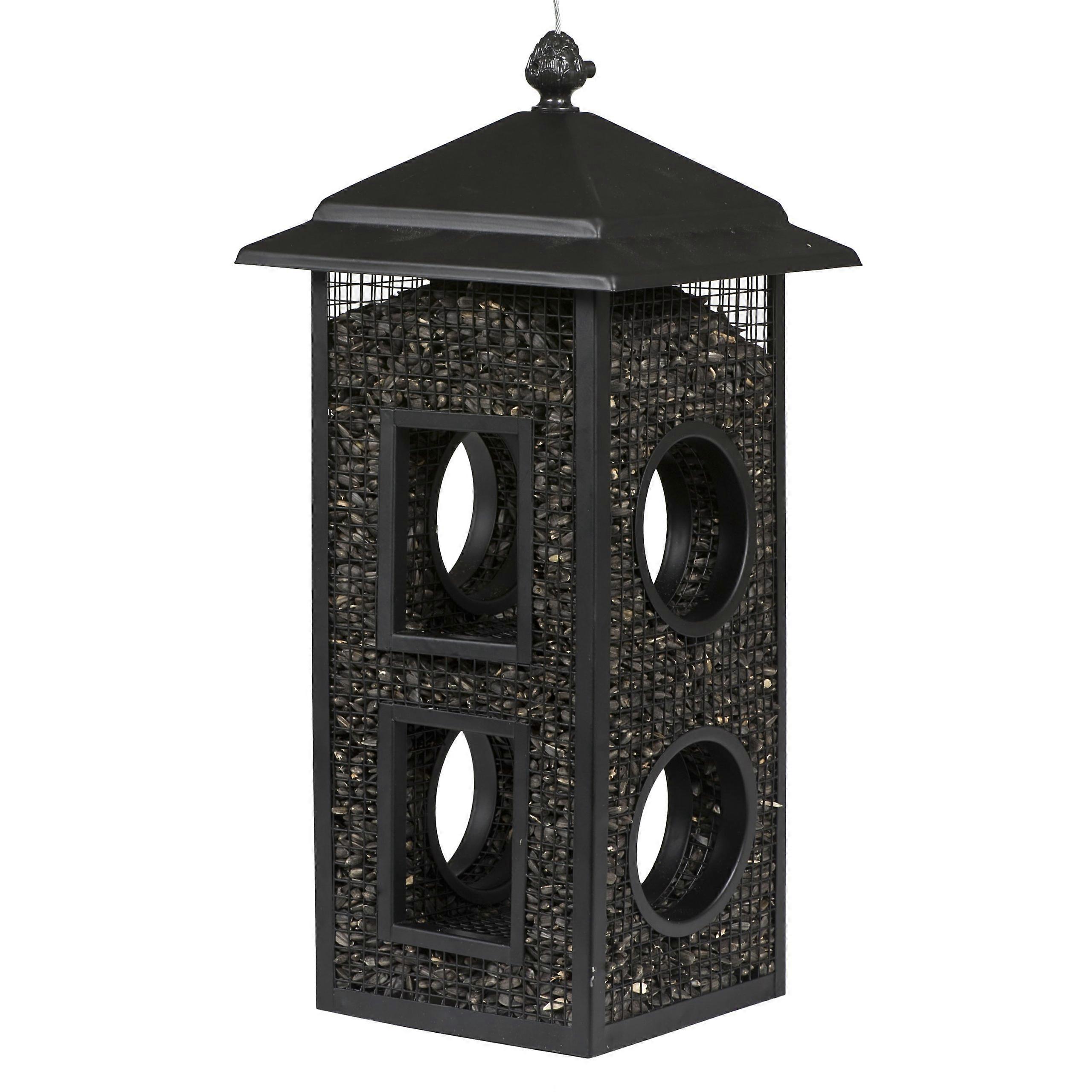 Wild Bird Feeder Outdoor for Garden Use, Durable Hanging Design, Weather-Resistant, Easy to Clean, Large Capacity