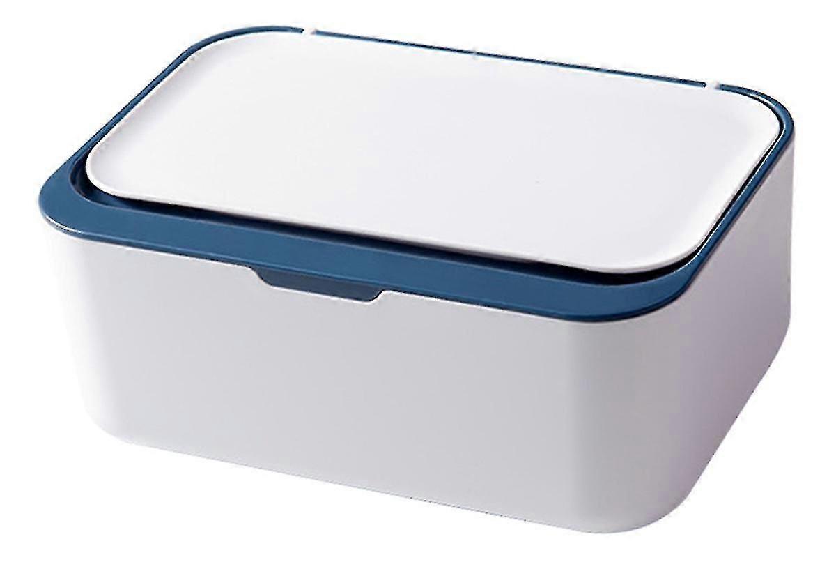 Large-Capacity Removable Tissue Box for Wet/Dry Wipes, Dustproof Storage for Masks & Napkins, Stylish & Functional