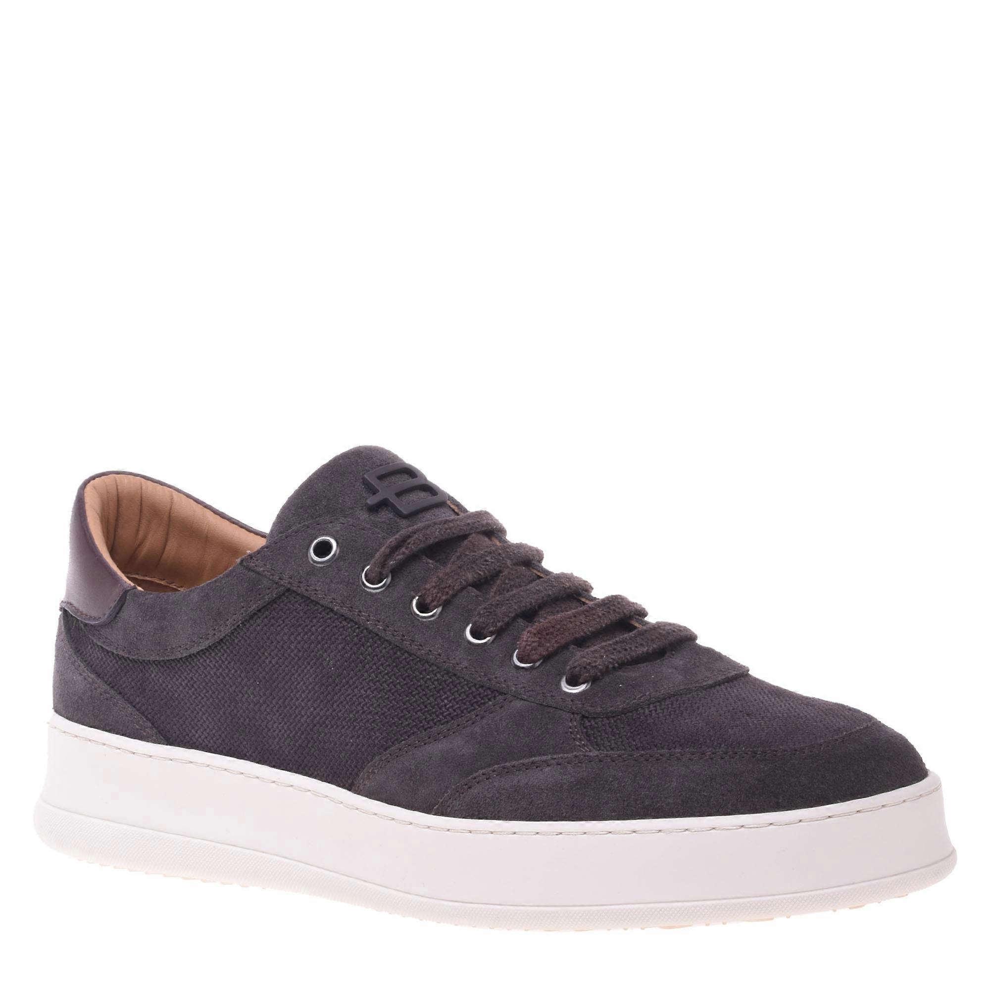 Baldinini - Brown Printed Suede Trainer