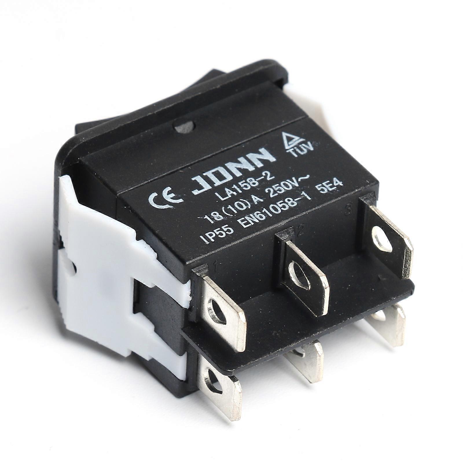 JDNN Micro Electric Control Switch Assembly Double Reset Switch LA158-2 10A 250V Waterproof 