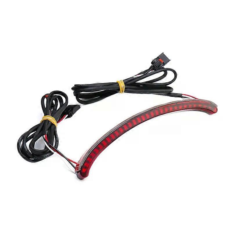 Motorcycle LED Rear Fender Tail Light Turn Signal Running Brake Taillight compatible for  Harley Softail Fat Bob FXFBS 114 FXFB 107 2018-Up