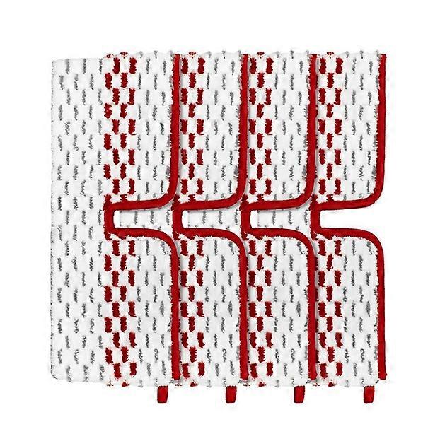 4 Pack Replacement Mop Pads for Microfiber Spray Mop Refills, Washable, Reusable Replacement Spray Mop Pad Heads