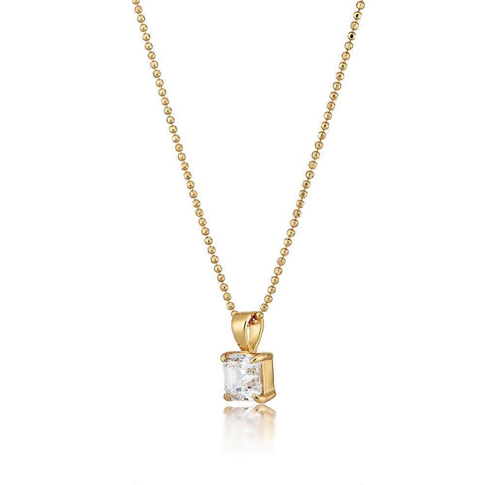 Kelly Springham Sparkling Square Choker Necklace