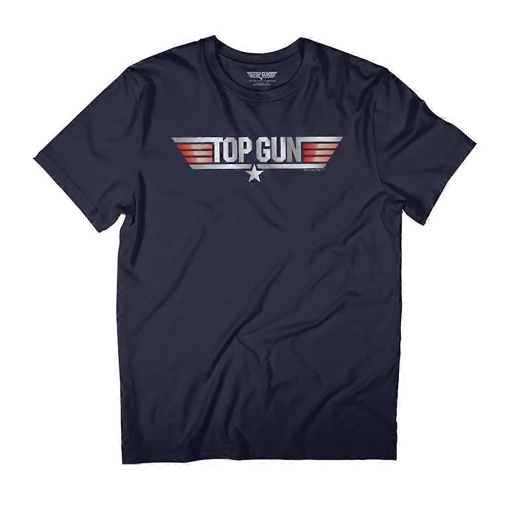 Top Gun Classic Shine Effect Logo Men's T-Shirt