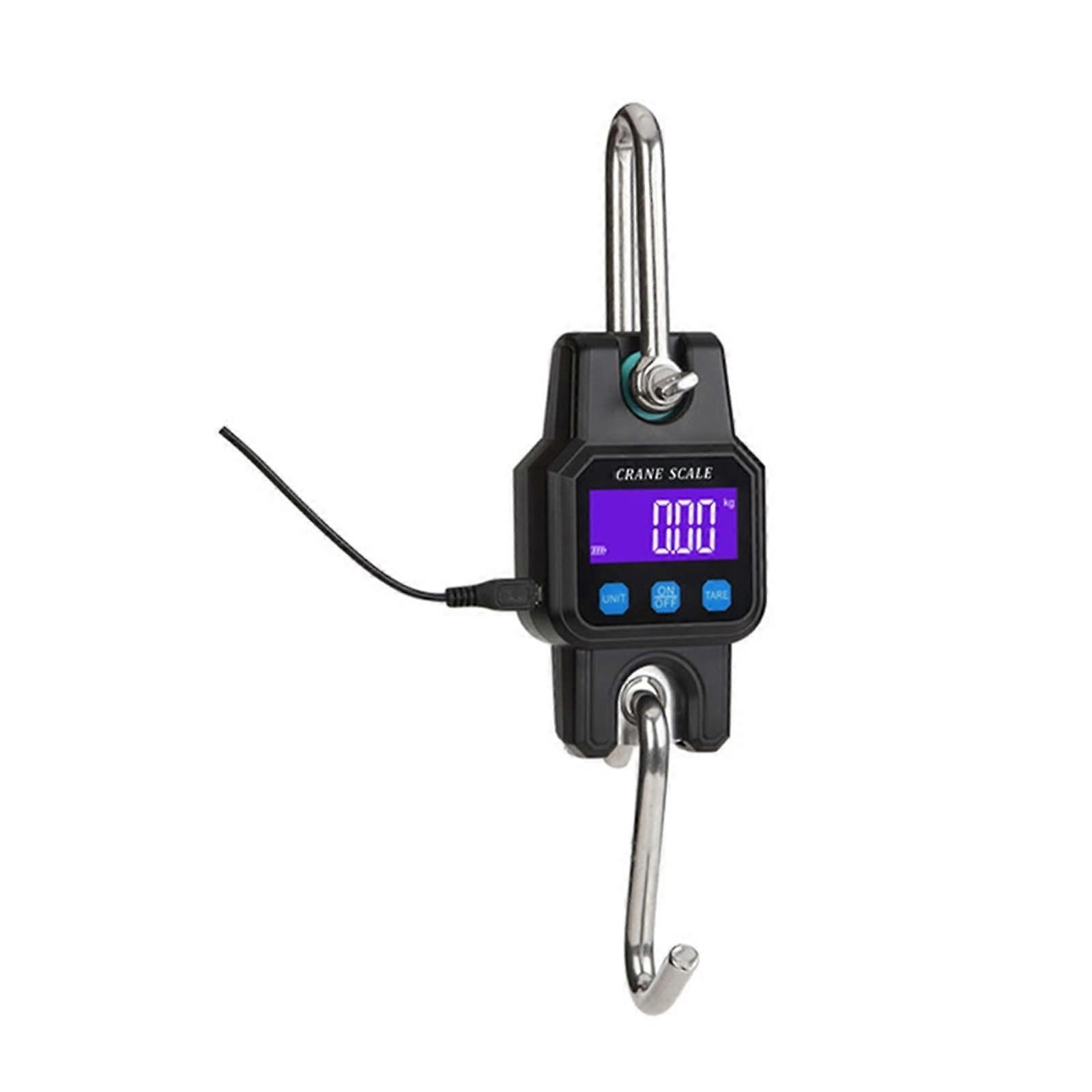 Digital Crane Scale 300Kilogram /50Gram Compatible Crane Scale Rechargeable
