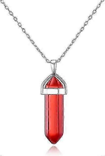 Carnelian natural gemstone necklace