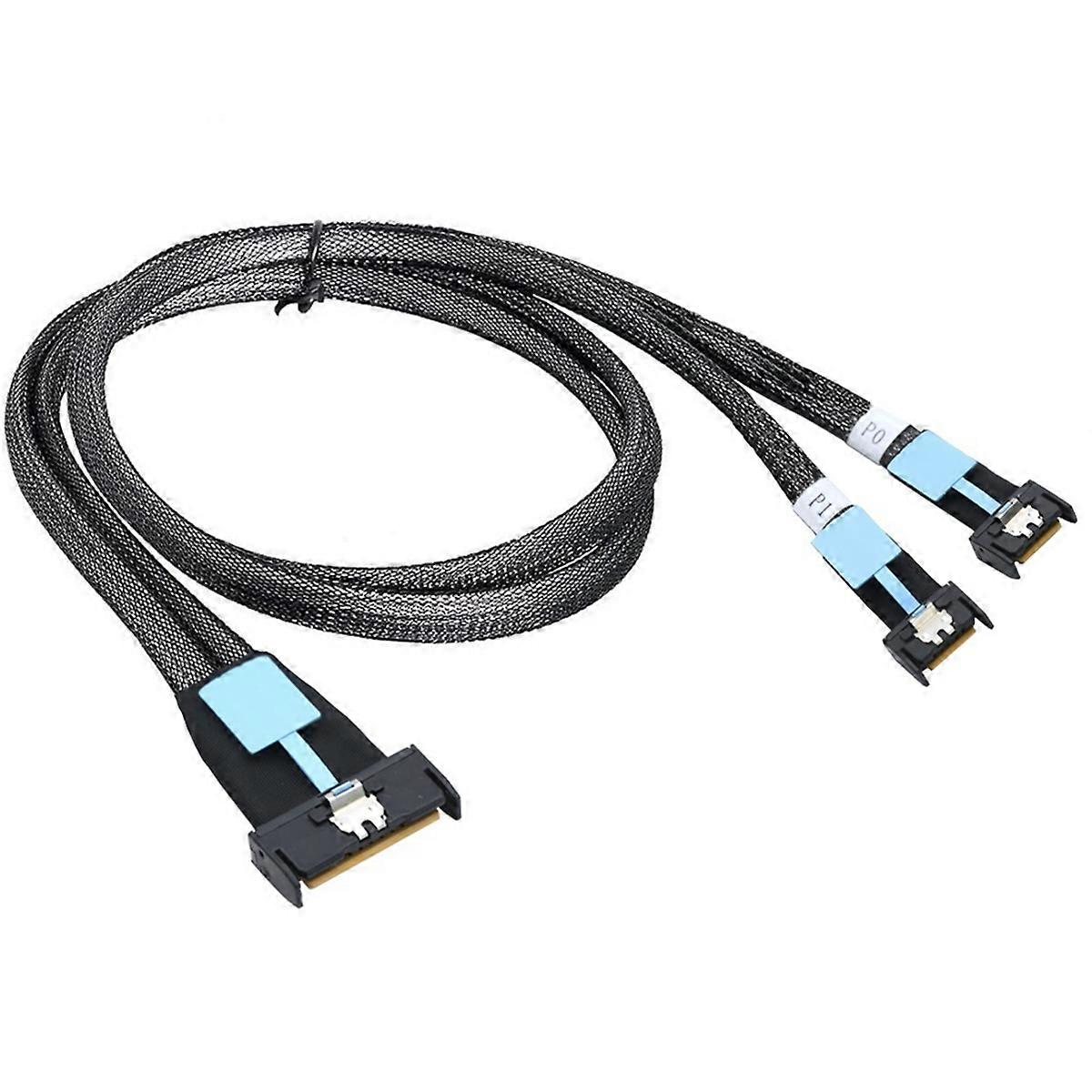Gen5 MClo X8 Adapter Cable for PC SATA Oculink Pcie Sata Cable 0.5M