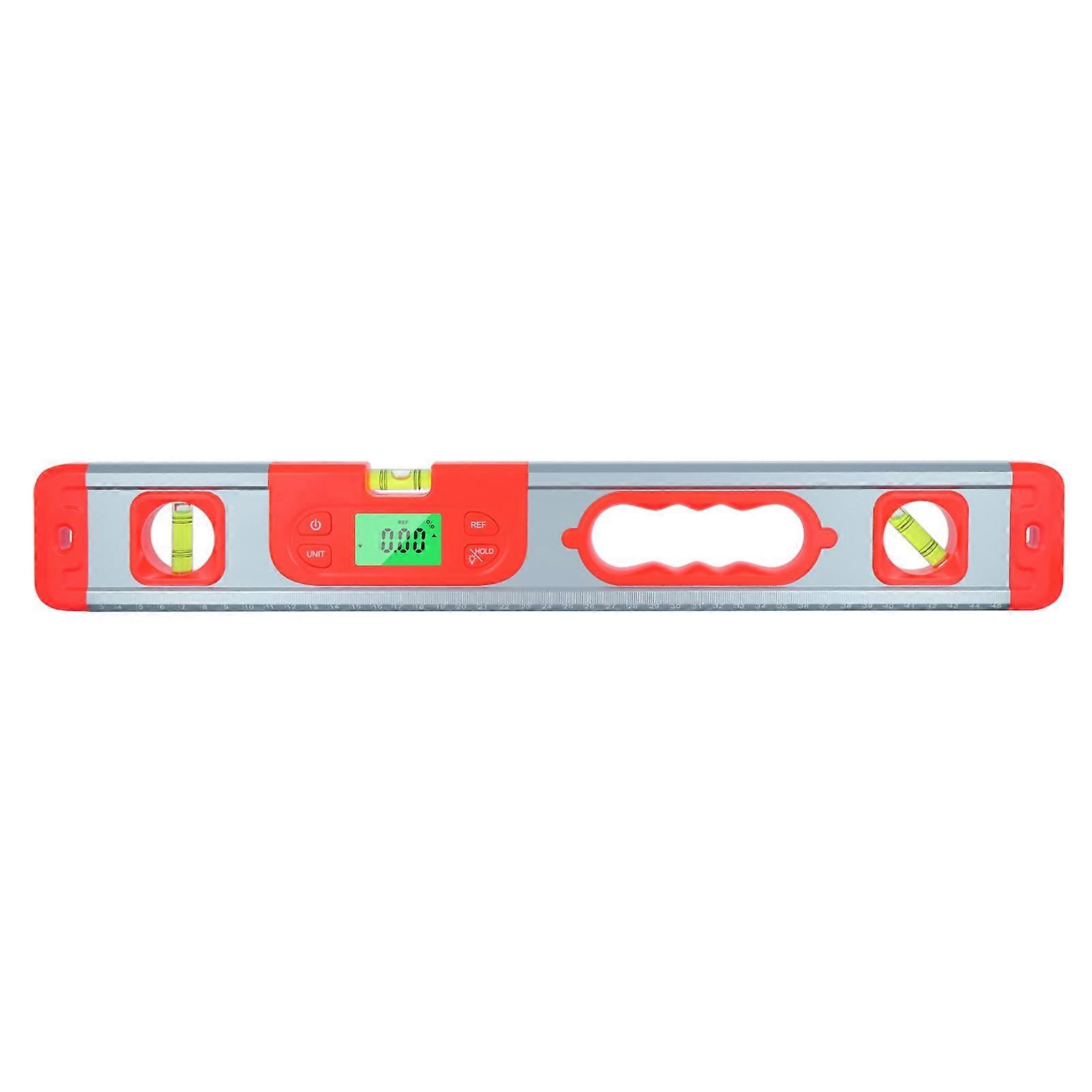 Upgraded Digital Level With Data Hold 4x90°/2x180° Vertical Horizontal Bubble Protractor For Bubble Inclinometer