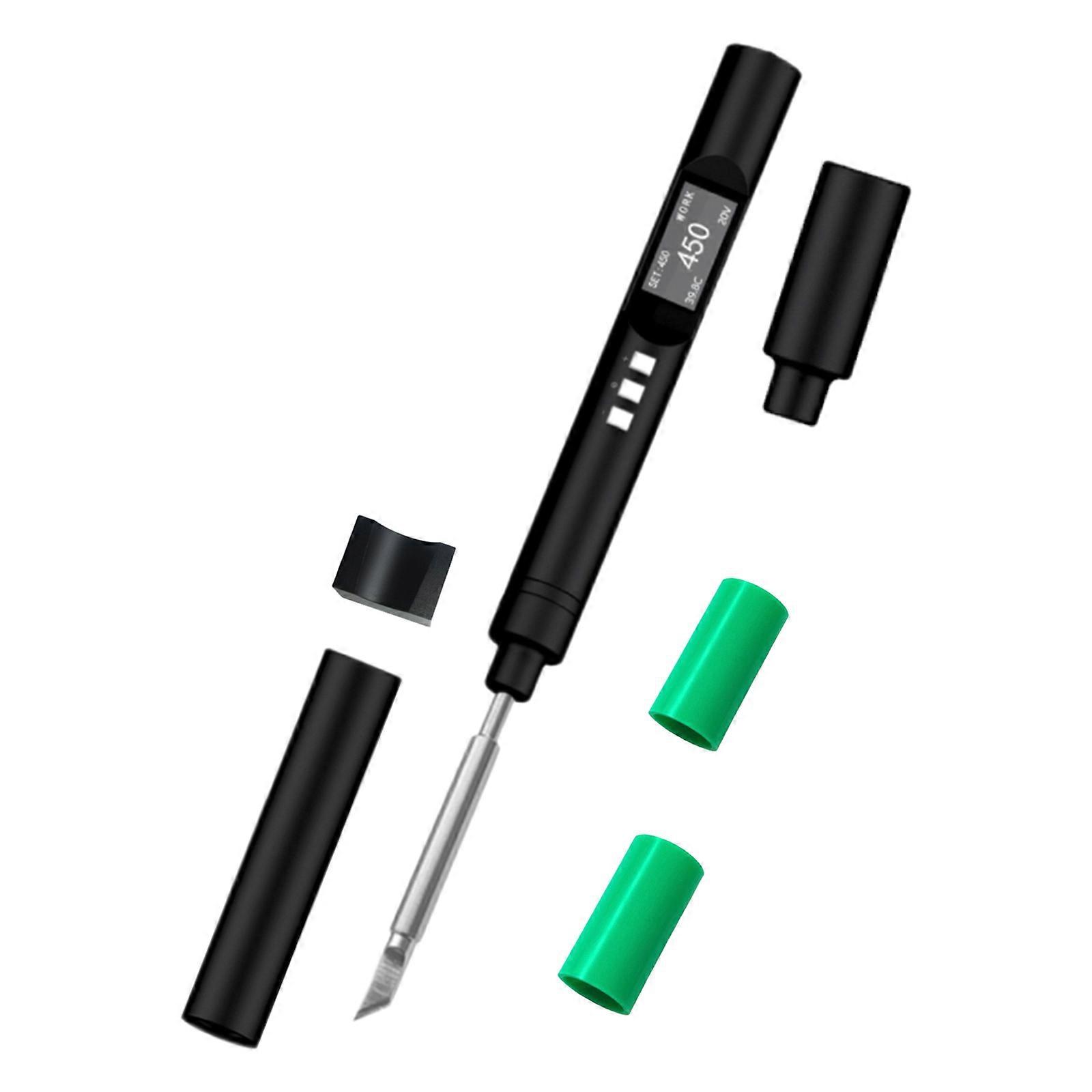 Cordless Soldering Iron Rapid Heat Rechargeable Battery with LED Display Professional Portable Welding Tool