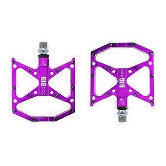 Aluminiumlegering Mountainbike Pedalen Lichtgewicht Universele Vezel Fiets Platform Pedalen voor BMX MTB Titanium