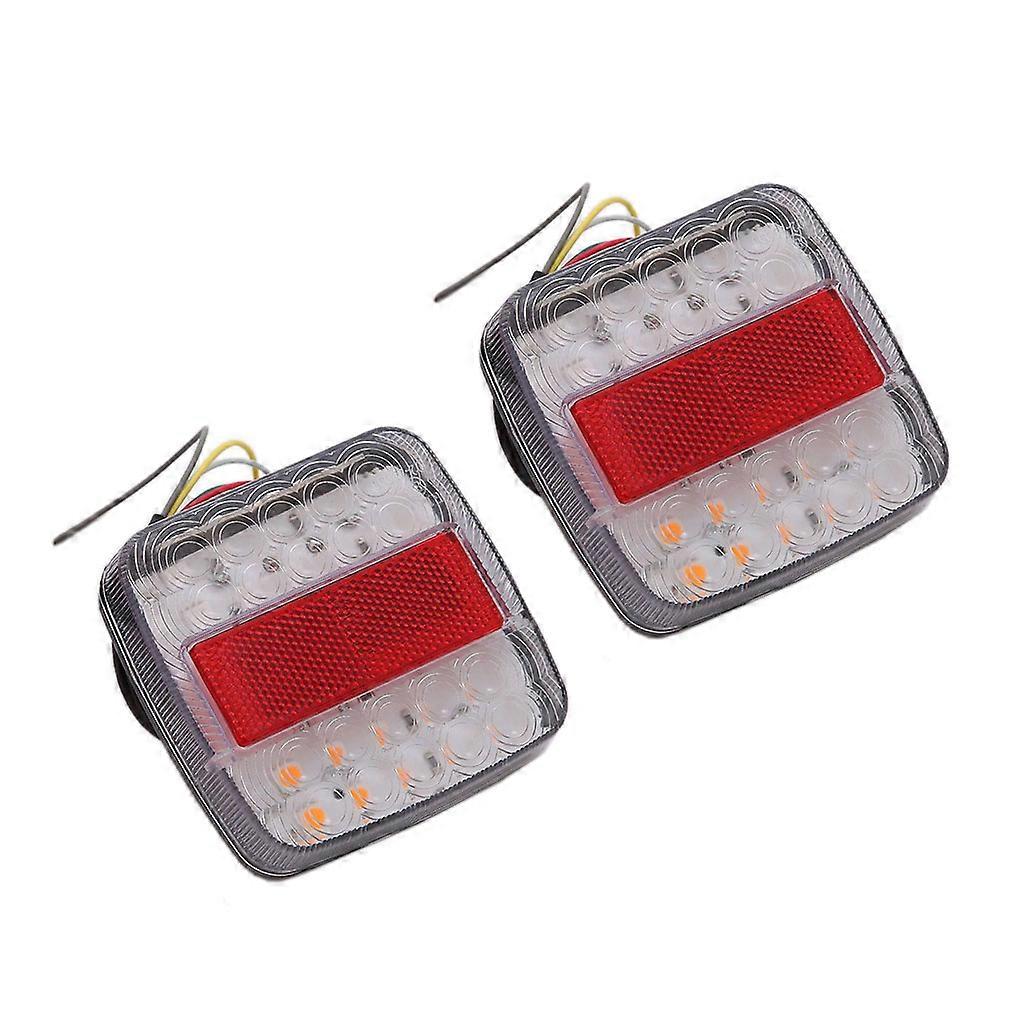 20LED Dynamic Car Truck Tail Light Taillight Signal Rear Lamp Indicator Strobe Flashing Warning Light Bus Trailer RV SUV