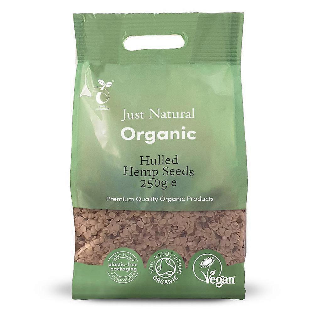 Just Natural 有机有机大麻籽去壳 250 克