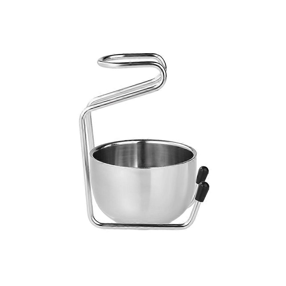 Daily Shaving Solution, Durable Stand with Spacious Bowl for Cream Brush and Safety