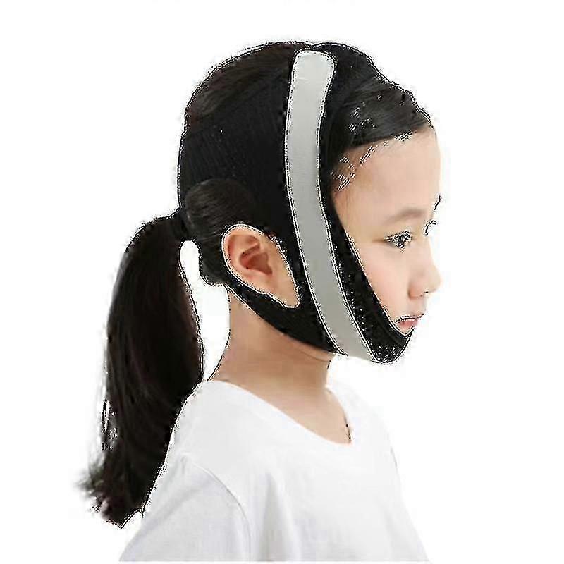 Children's Sleep Anti-open Mouth V-face Bandage Mouth Breathing Correction Belt for Certain Brands (pink)