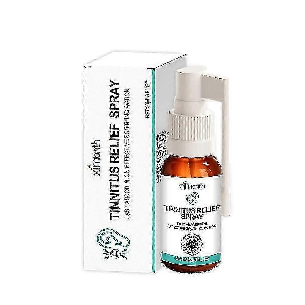 Tinnitus Spray Ear Ringing Relief Relieving Ear Drops Hearing 30ml