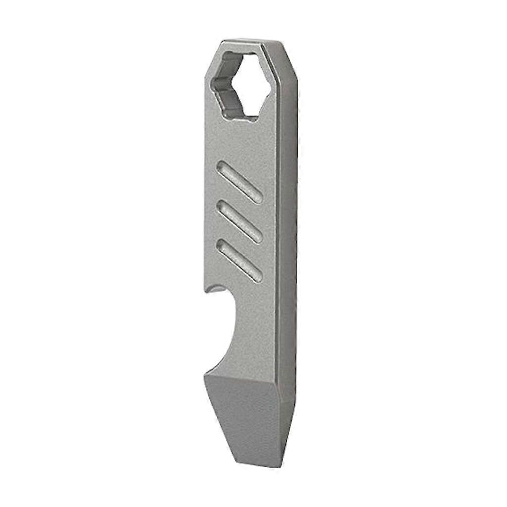 Portable Titanium Alloy Tool Outdoor Emergency Tool for Camping Multifunctional