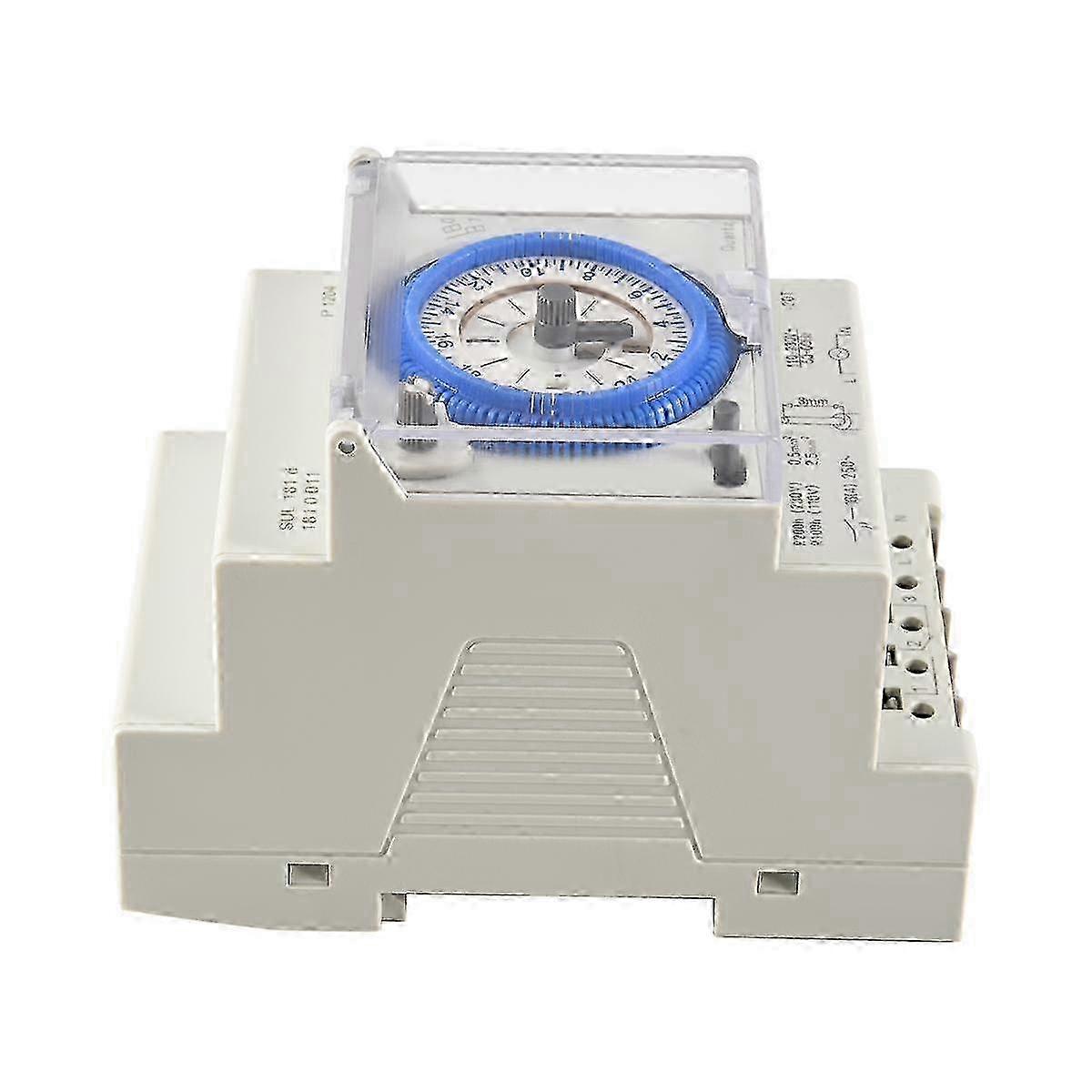 Programmable Analog Mechanical Timer Switch 110V-220V with 15 Minute Setting for Various Applications SUL181D