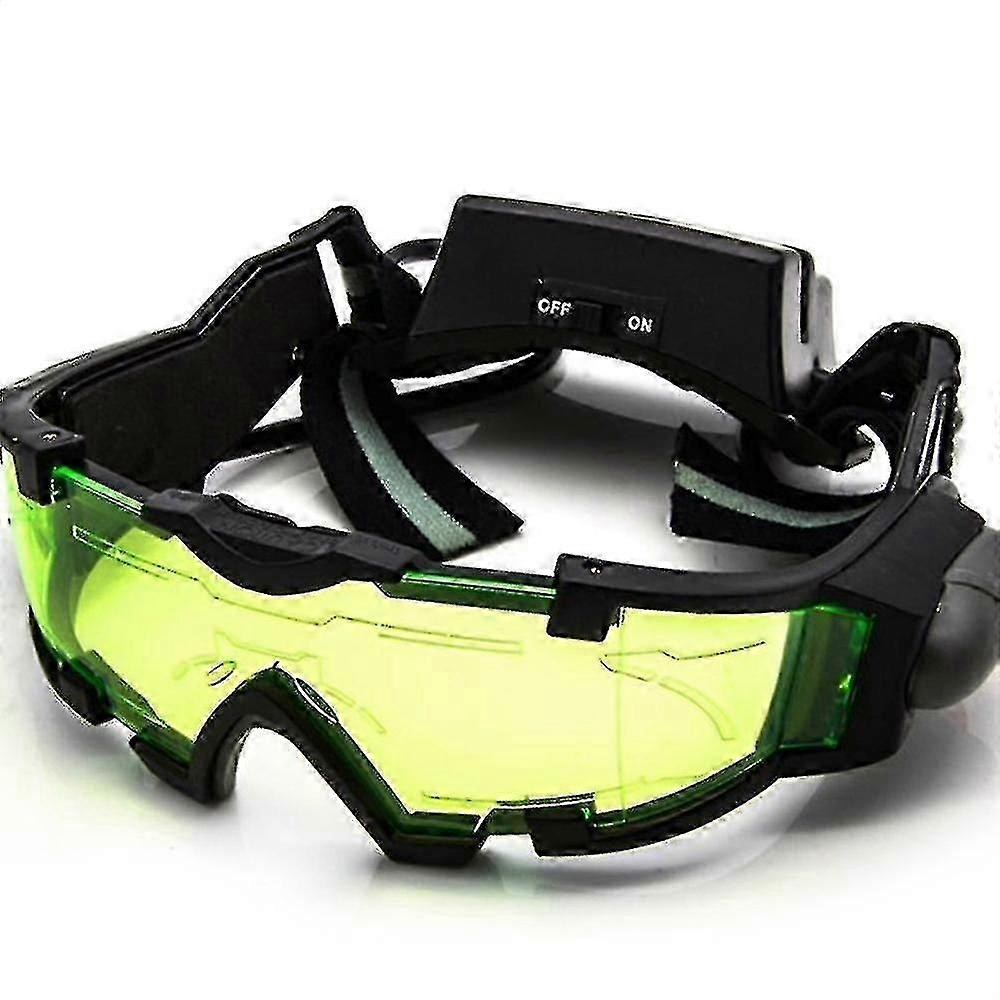 Night Vision Goggles High Quality Green with Flip LED Light