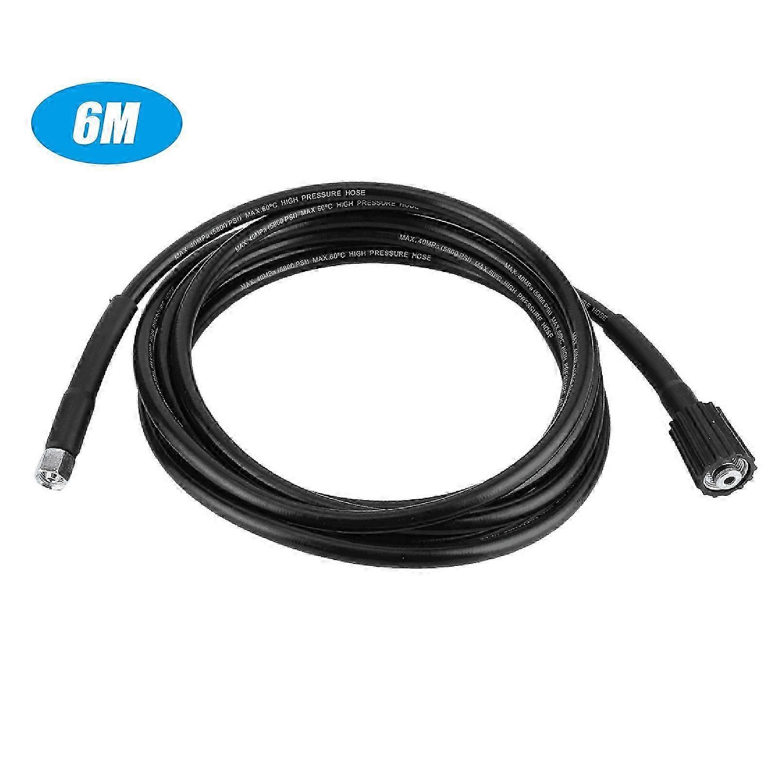 5800PSI High Pressure M14 X M22 Jet Washer Hose Tube Replacement for Karcher K2 K3 6M