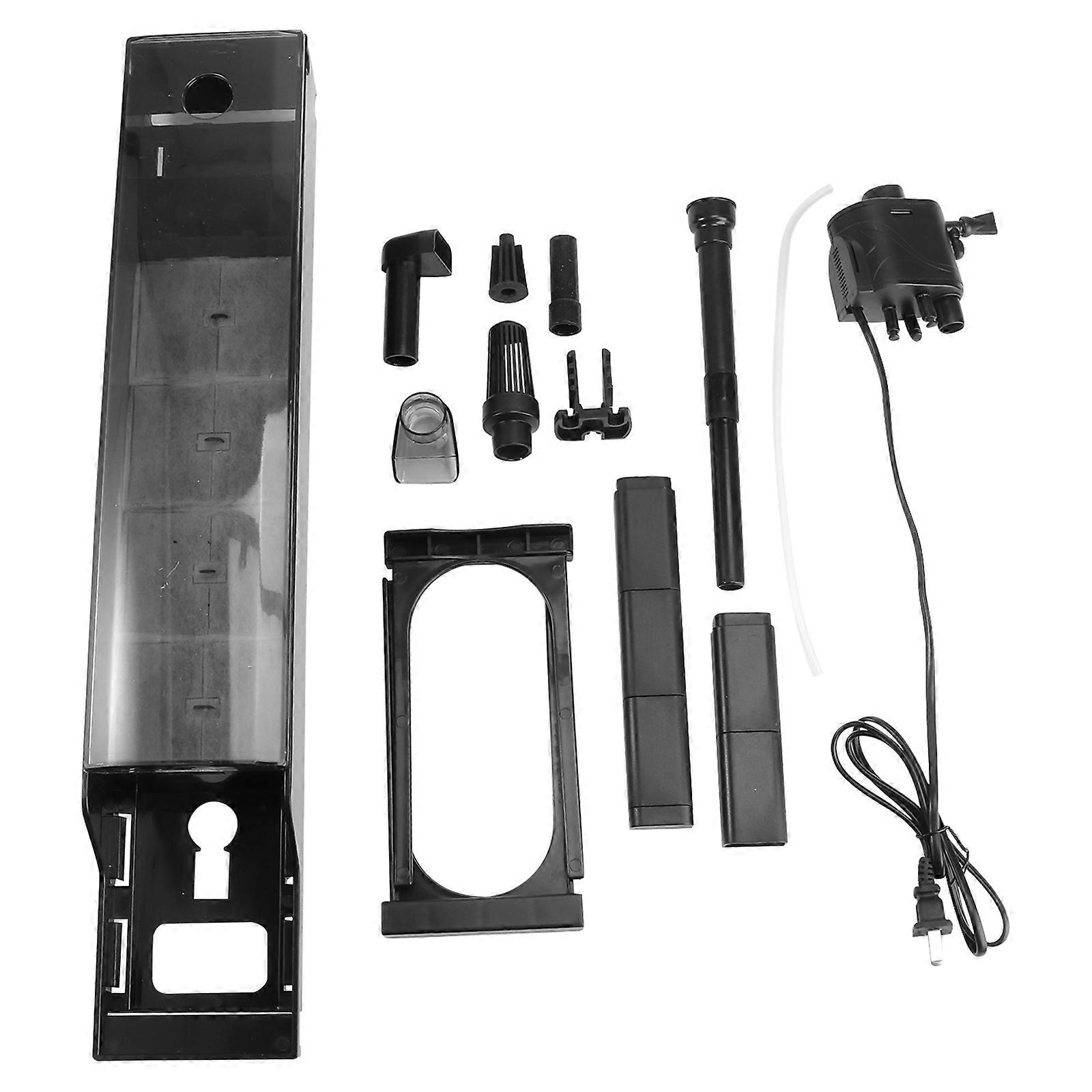 Fishtank Filter Pump Submersible Pump for Aquarium Owners Black 53-80cm Size Water Flow Creation and Aeration 1Pcs