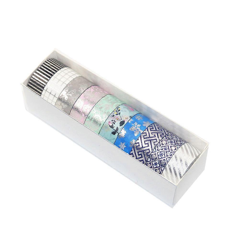 Scrapbooking Washi Tape Japanese Paper Sticker present Wrapping Artists 1.5x806mm 8 Rolls