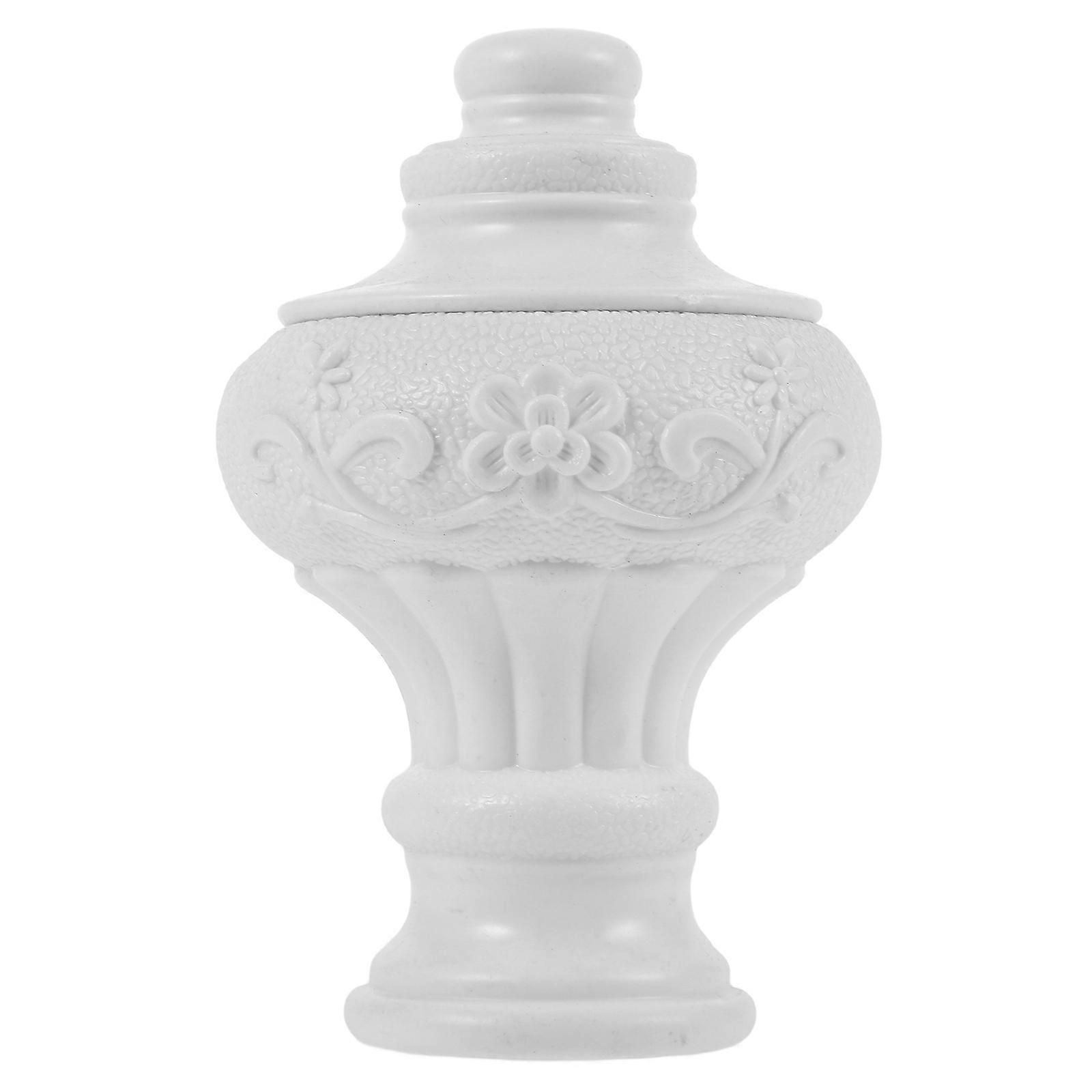 Elegant Decorative Curtain Rod Finial – & Easy to Install for Stylish Home and Office Window Decor