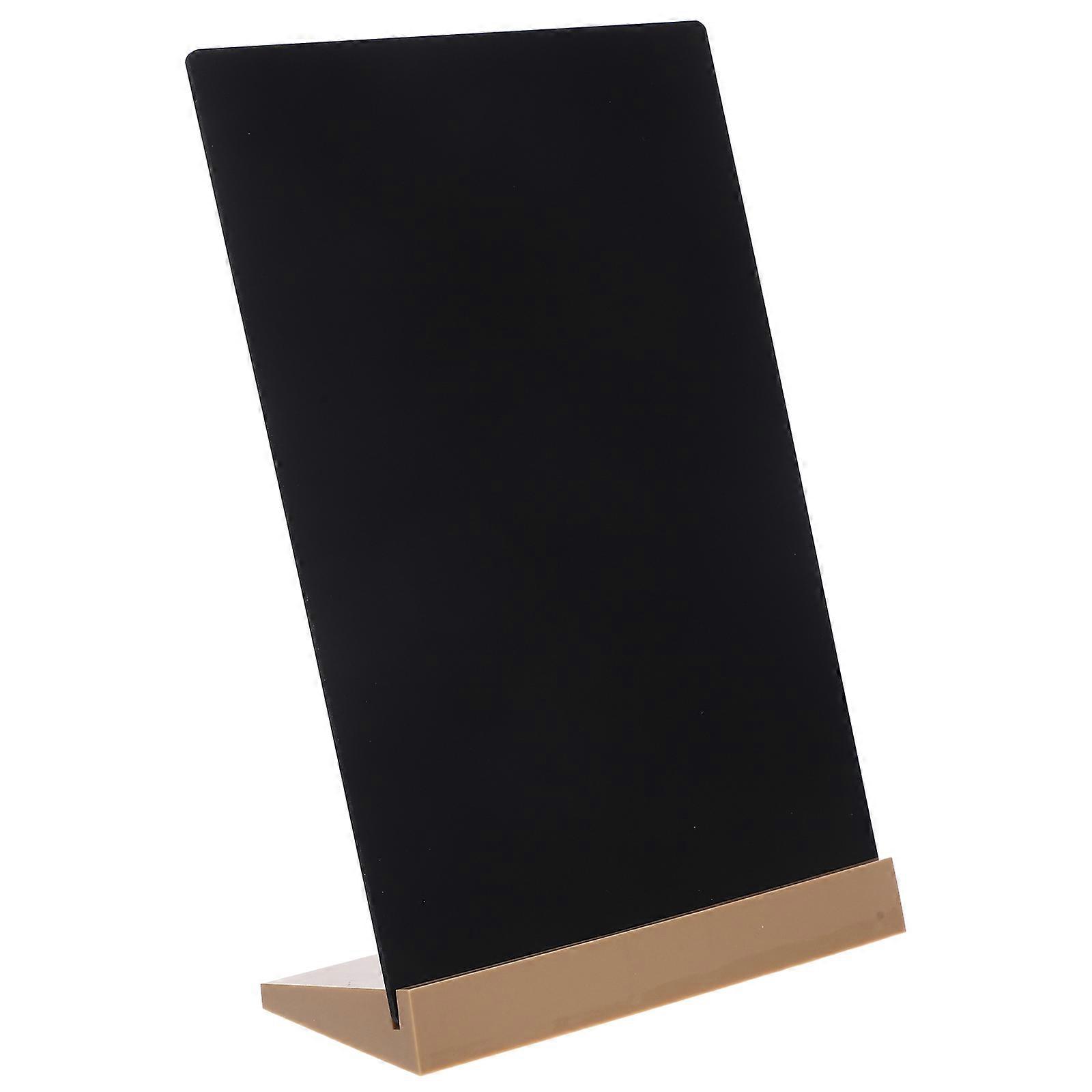 Small Chalkboards Rectangular Shape Tabletop Blackboard Sign Christmas Table 1Pcs