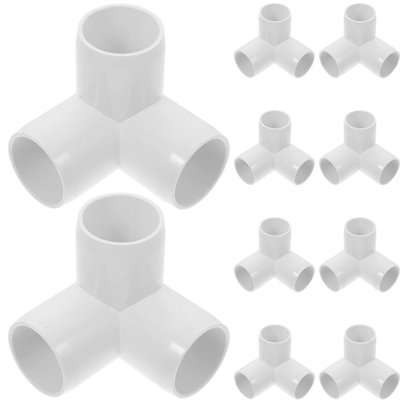 Here's a refined and professional product description for your **10pcs PVC Pipe Connector Y Shaped Three Way Fittings**:
### **10PCS Y Shaped PVC