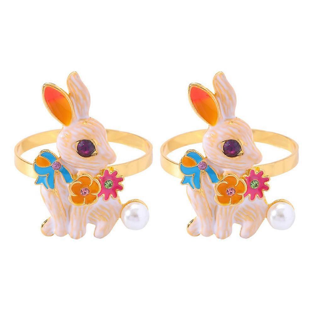 Hier ist eine ausgefeilte und professionelle Produktbeschreibung für Ihre **2-teiligen Design-Serviettenringe (Hasenhalter)**:
**Elegante Serviettenringe – 2er Set |