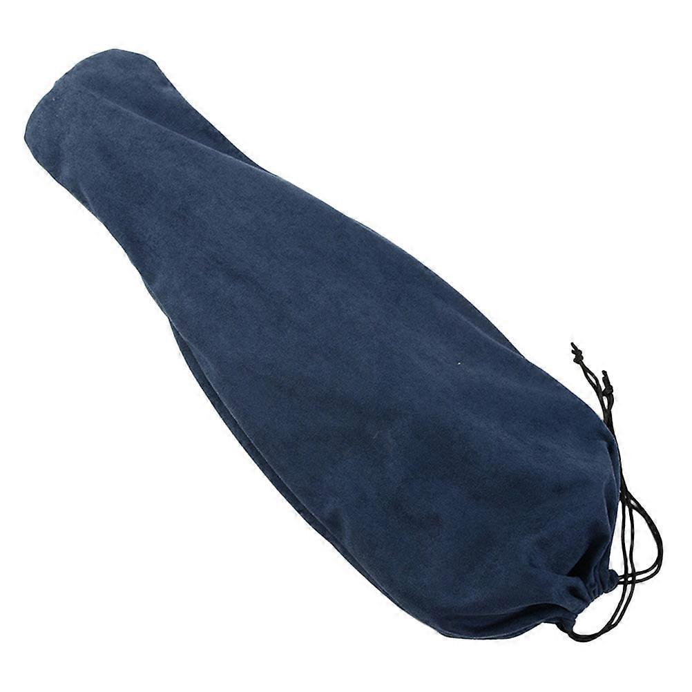 Violin Slip Sack Suede Fabric Protector For Violinists Home Use Dark Blue 61X29X15CM Dustproof 1Pc