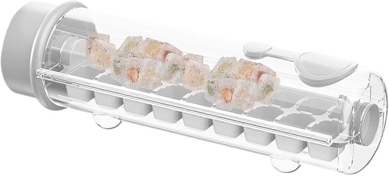 1 piece ice cube tray with lid