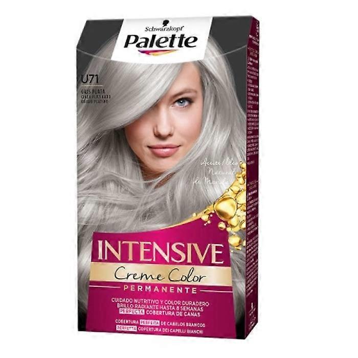 Schwarzkopf Palette Intensive Creme Color Tint U71 Grau Silber Haarfarbe