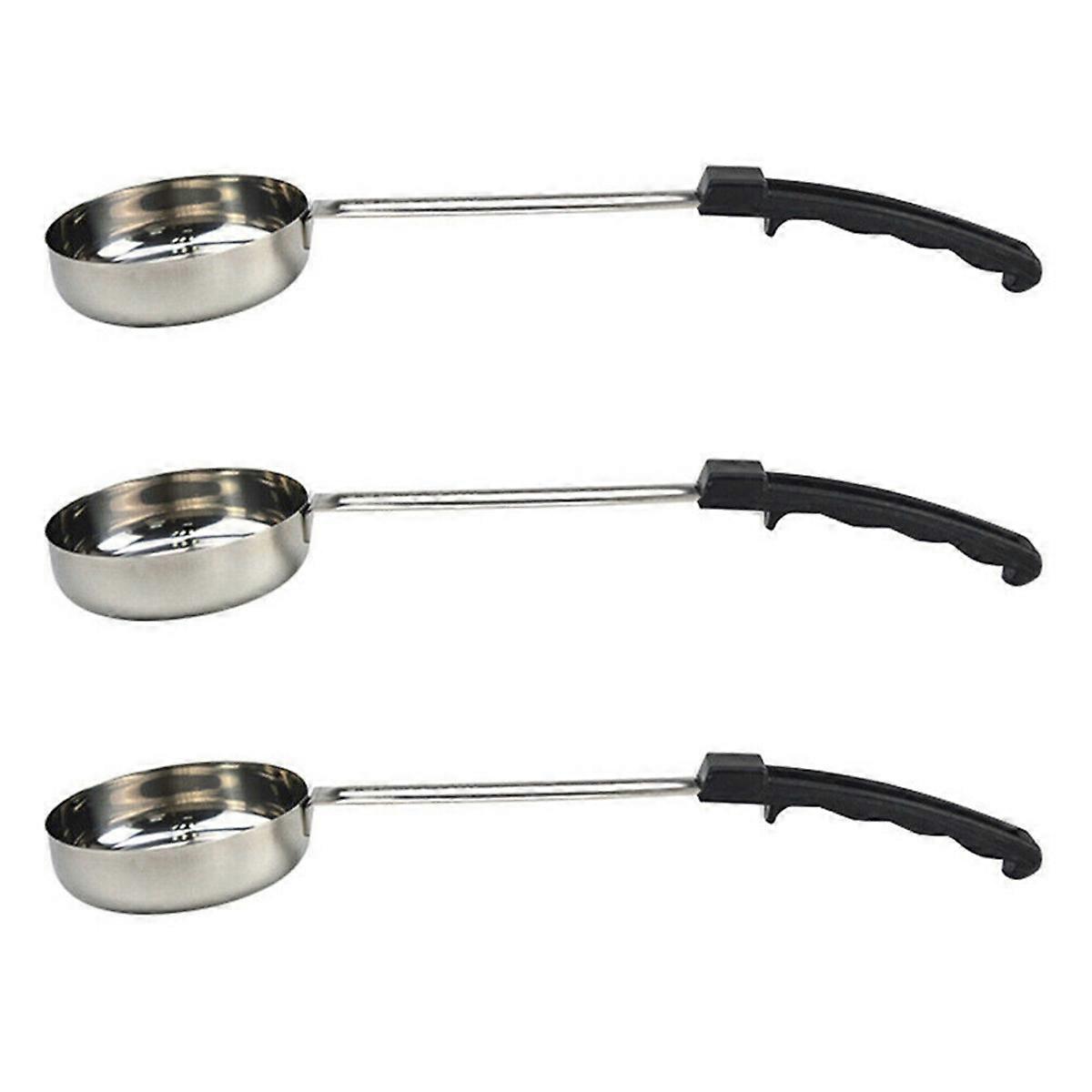 Pizza Spread Sauce Ladle Rubber Handle Flat Kitchen Cooking -6 Oz