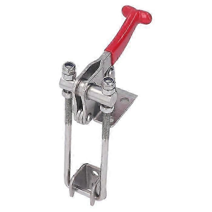 Adjustable Stainless Steel Toggle Latch Clamp for Secure Locking, Corner Fastener with 90-Degree Angle Design for Versatile Applications