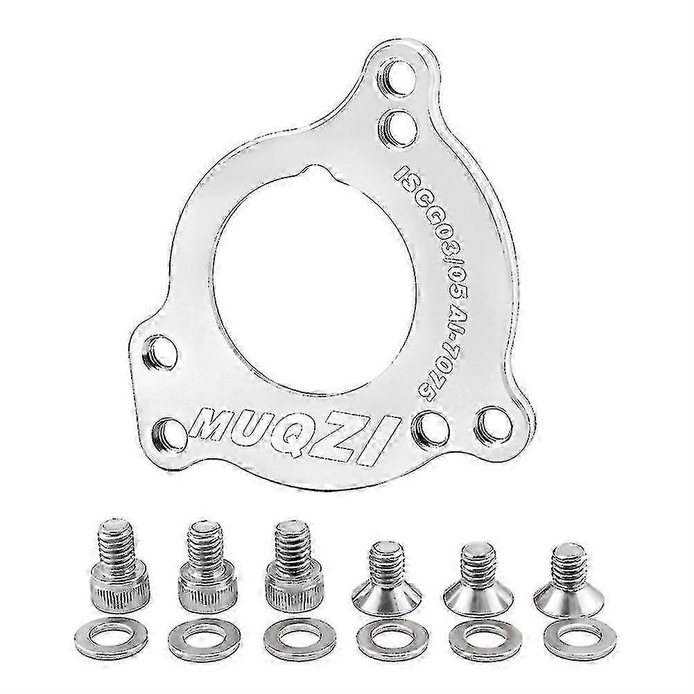 Bicycle Chain Guide Compatible with ISCG 03 and ISCG 05 BB Mount, Silver
