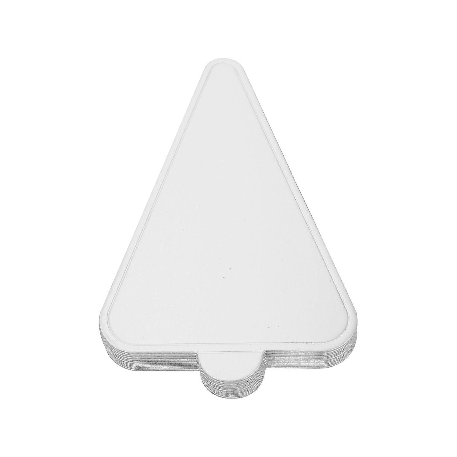 Triangle Cake Bases Cardboard Bases Baking Paper 118*78mm 100Set