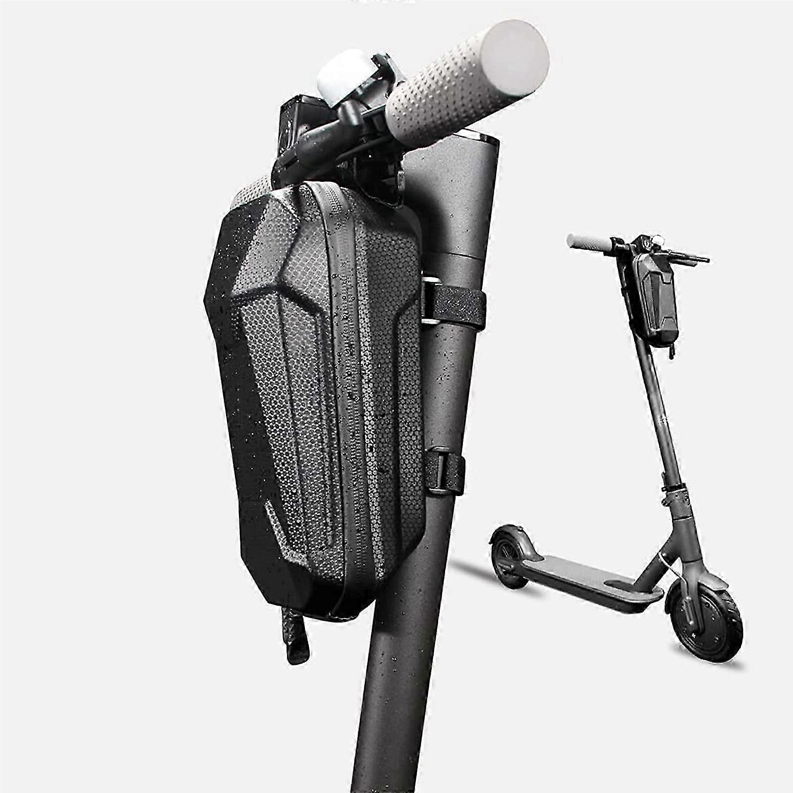Universal Electric Scooter Handlebar Bag, Scooter Storage Bag, EVA Hard Shell Reflective Bags